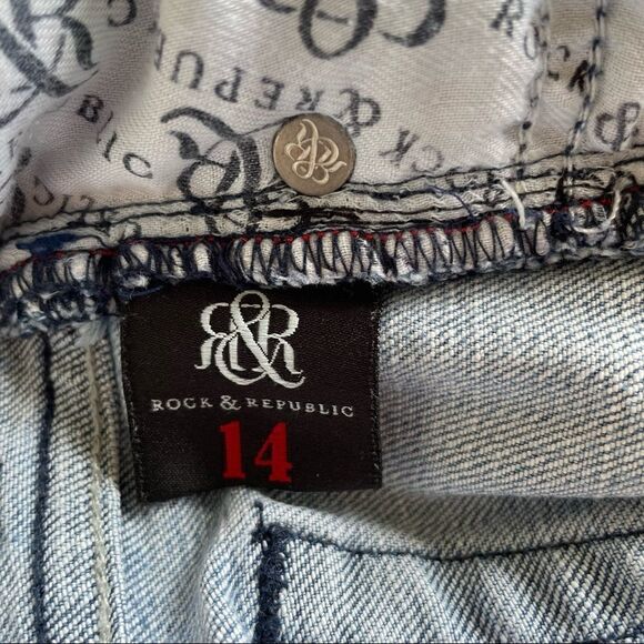 Rock & Republic Jeans ~ size 14 - Picture 3 of 7